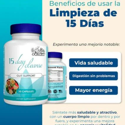 CleanGut™ 15D – Detox Intestinal Natural en Solo 15 Días