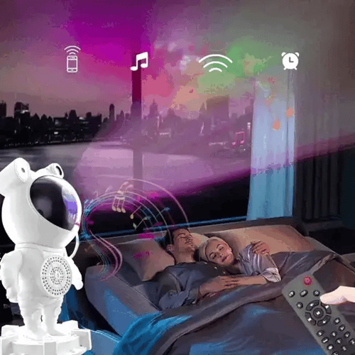 Astronauta Proyector Bluetooth Control